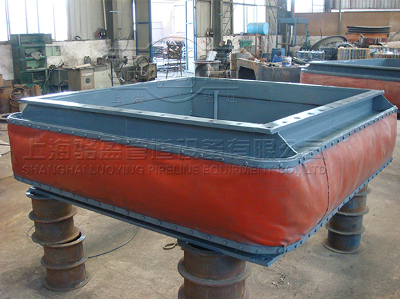 矩形风道织物波纹补偿器