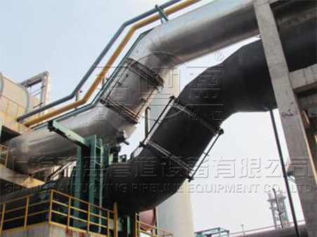 大拉杆横向套筒补偿器现场图